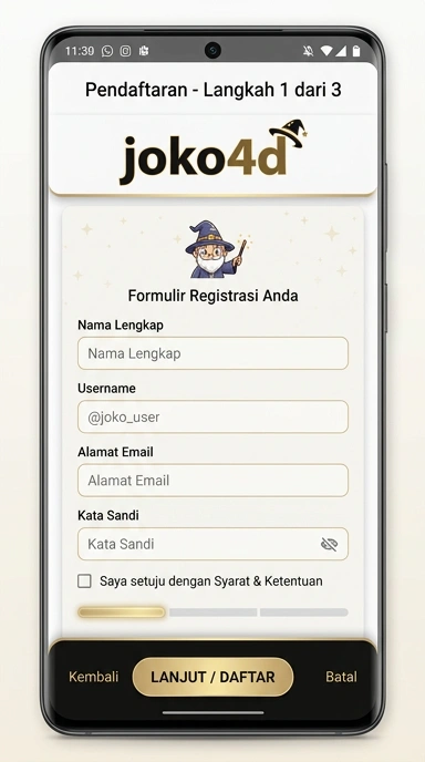 Buat Akun Baru Joko4D dengan Mudah
